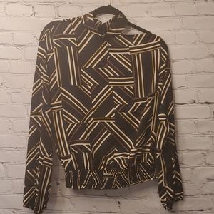 New Allison Joy Byron One Shoulder Top